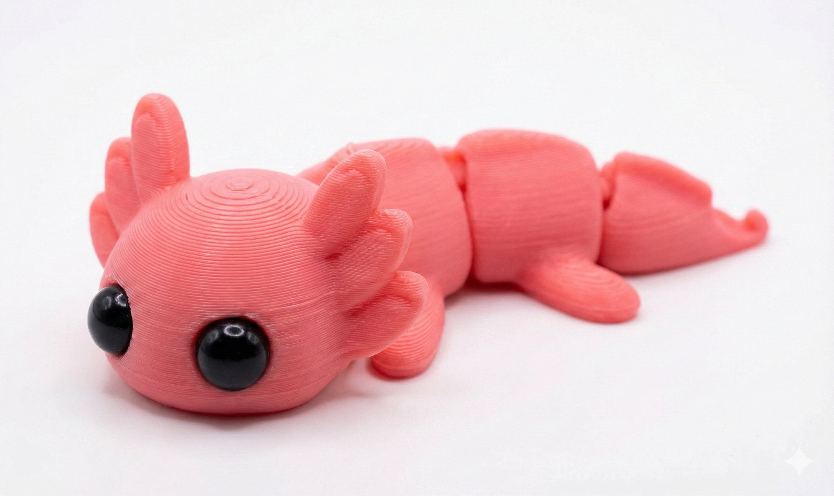 Axolotl Haraketli Anahtarlık